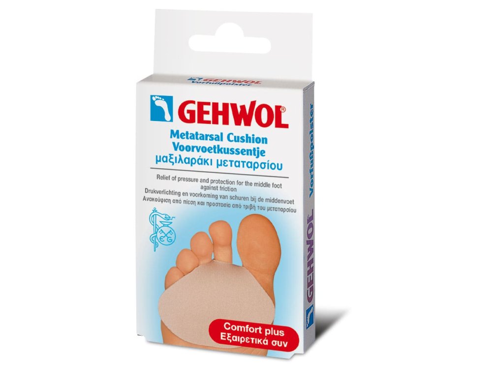 Gehwol Metatarsal Cushion Comfort Plus, Μαξιλαράκι μεταταρσίου λεπτό, 1τμχ