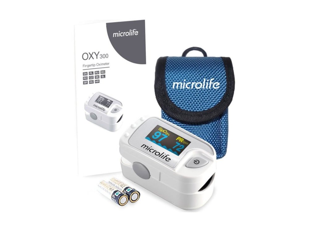 Microlife Fingertip Pulse Oximeter OXY300 Παλμικό Οξύμετρο Δαχτύλου, 1τμχ