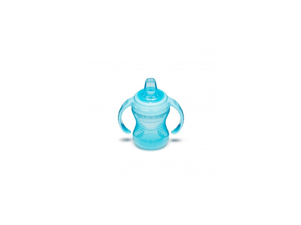 Munchkin Mighty Grip Trainer Cup 6m+, Χρώμα Μπλε & Ρόζ, 240ml