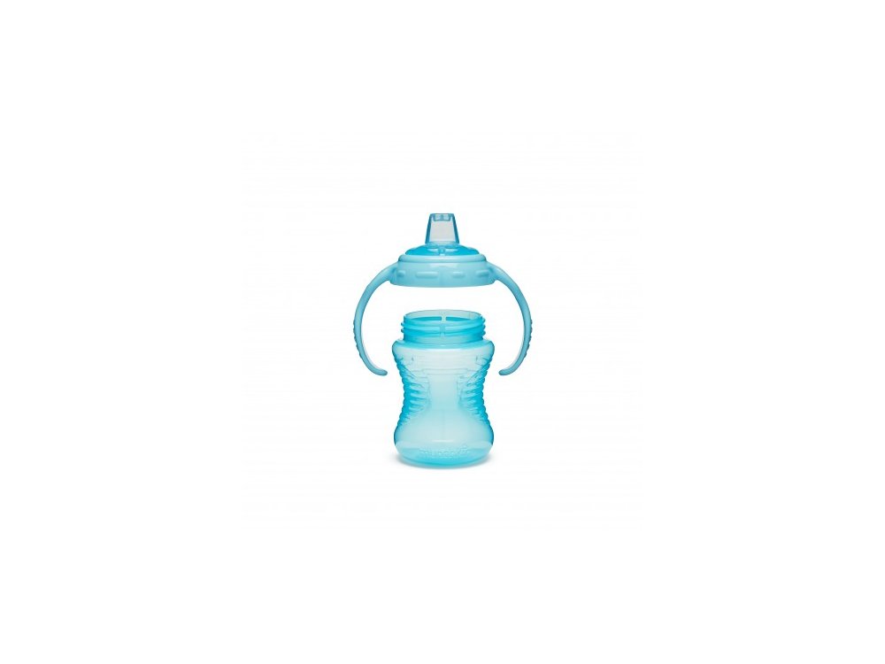 Munchkin Mighty Grip Trainer Cup 6m+, Χρώμα Μπλε & Ρόζ, 240ml