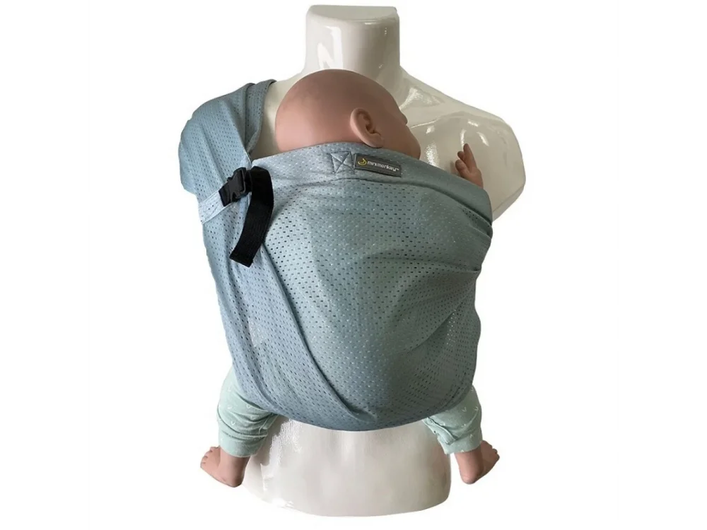 Mini Monkey, Μάρσιπος Sling Ελαφρύς και αδιάβροχος Light green 1τμχ