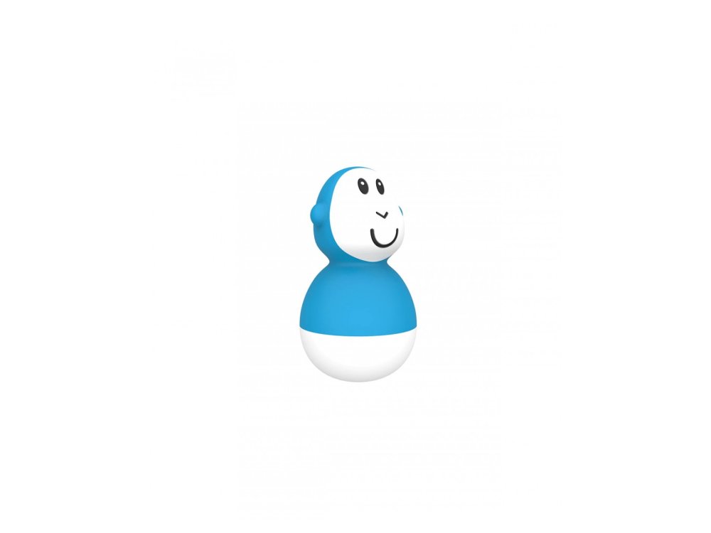 Matchstick Monkey Bathtime Wobblers Cool, Παιχνίδι Μπάνιου Blue-Yellow, 2τμχ