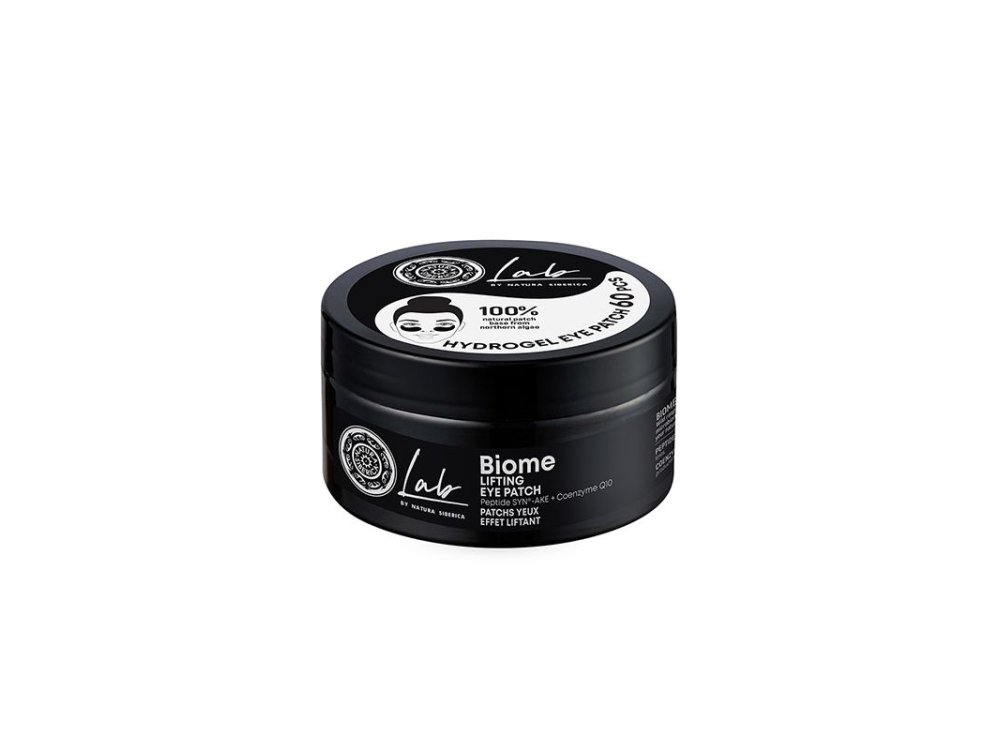 Natura Siberica Lab Biome Lifting Eye Patches, Επιθέματα Ματιών για Ανόρθωση & Μείωση των Λεπτών Γραμμών, 60τμχ