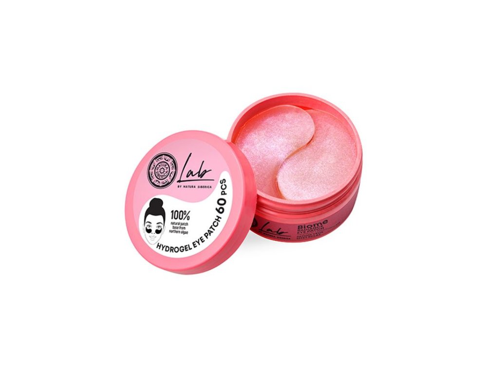 Natura Siberica Lab Biome Radiance Eye Patches, Επιθέματα Ματιών για Λάμψη, 60τμχ