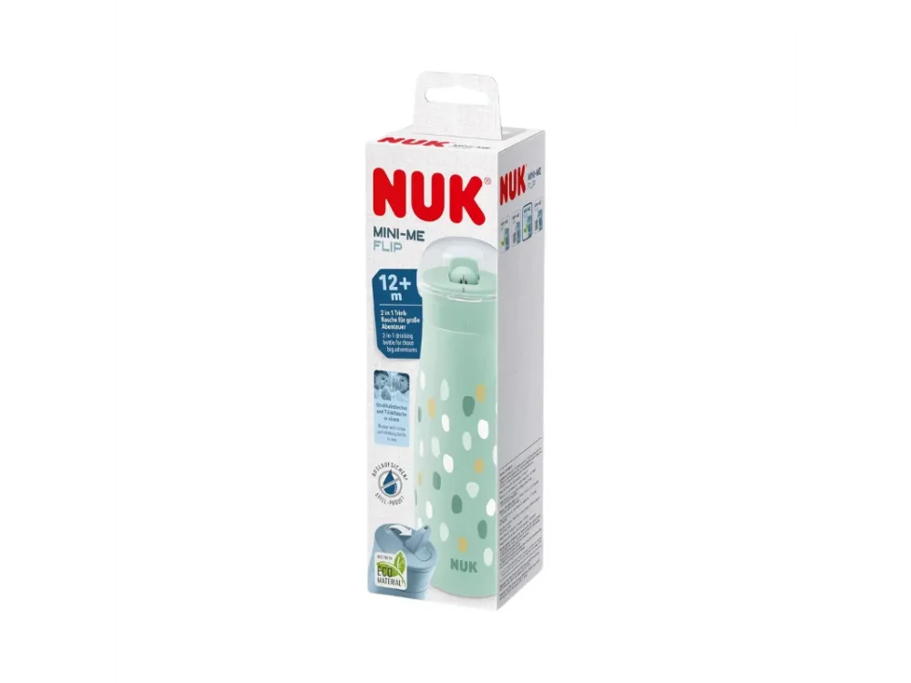 NUK Mini-Me Flip Παγουράκι με Ρύγχος 2 σε 1 για 12m+, 450ml