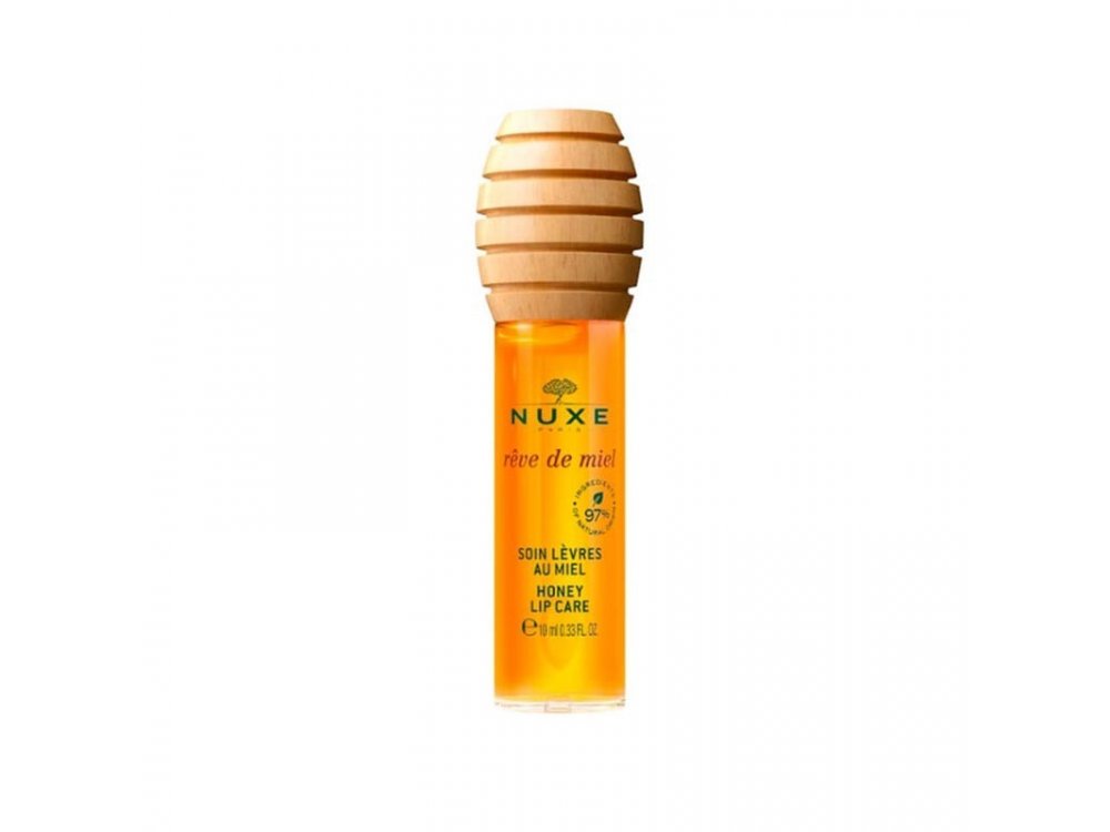 Nuxe Promo Ready, Go, Glow με Reve De Miel Honey Lip Care Oil Gloss για Ενυδάτωση Χειλιών, 10ml, Huile Prodigieuse Or Ιριδίζον Ξηρό Λάδι Ενυδάτωσης για Πρόσωπο, Σώμα & Μαλλιά, 10ml & Δώρο Λαστιχάκι Μαλλιών, 1τμχ