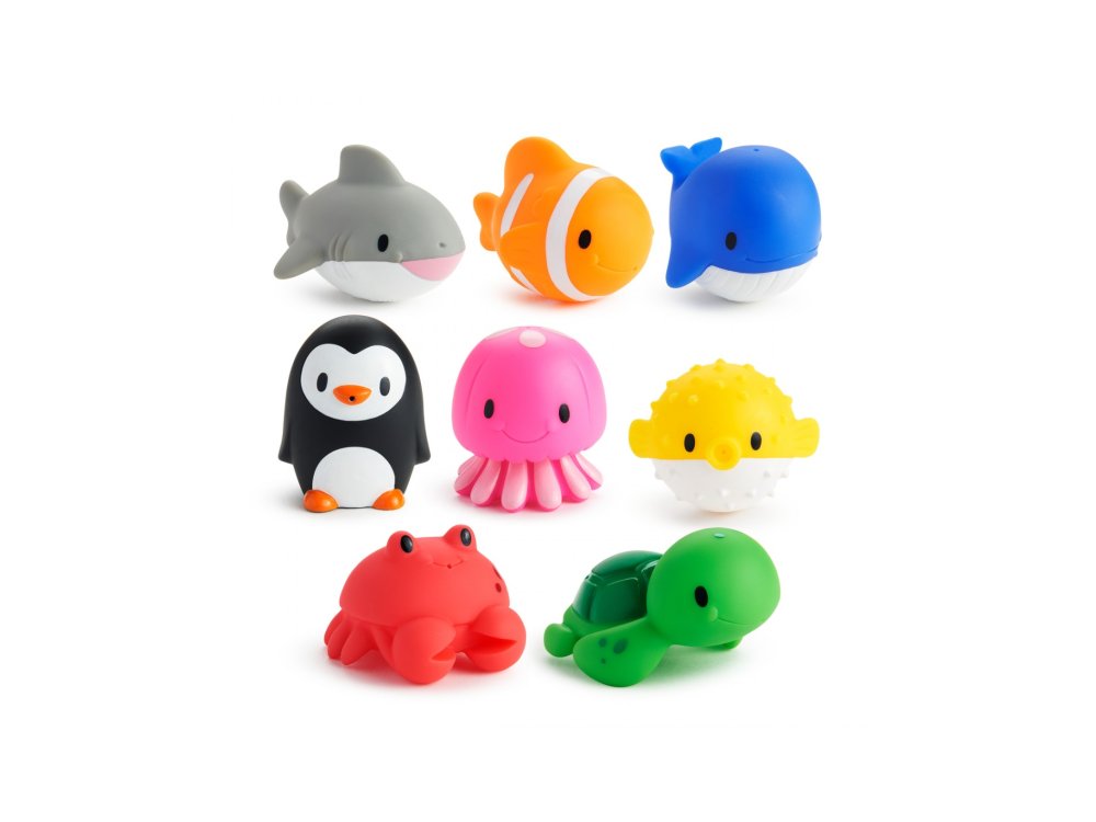 Munchkin Squirtin’ Ocean, Μπουγελόφατσες, 8τμχ