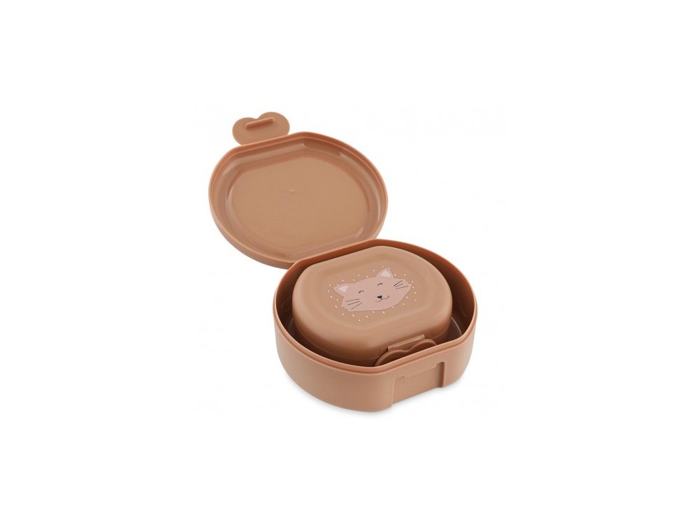 Trixie Snack Box with Clip, Φαγητοδοχείο Mrs. Cat, 2τμχ