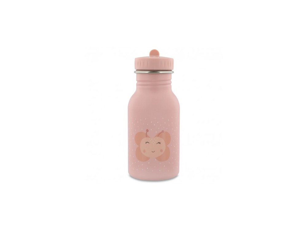 Trixie Ανοξείδωτο Παγούρι Θερμός με Καλαμάκι Πιπίλα, Mrs. Butterfly, 350ml