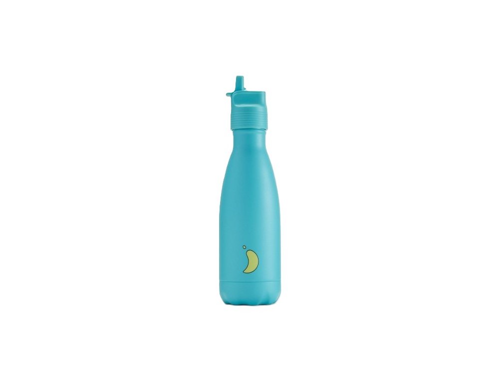 Chilly's Original Kids Bottle, Ανοξείδωτο Μπουκάλι Θερμός Aqua, 350ml