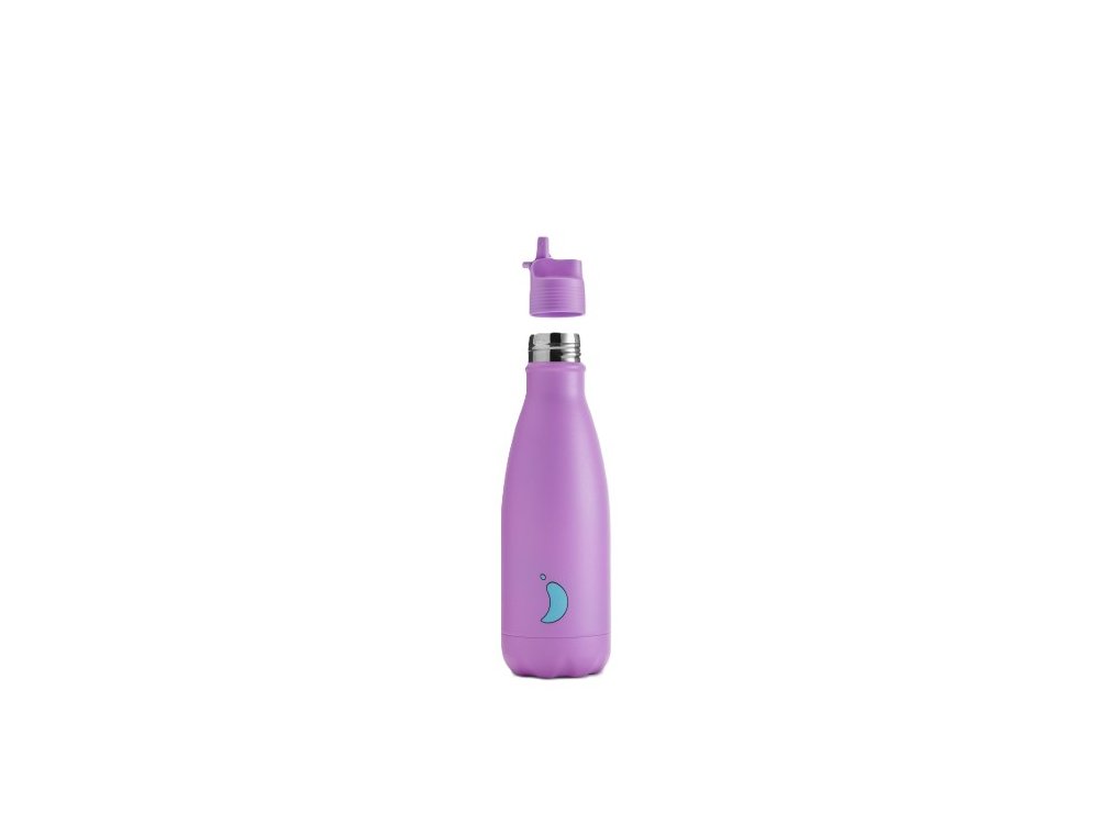 Chilly's Original Kids Bottle, Ανοξείδωτο Μπουκάλι Θερμός Berry, 350ml