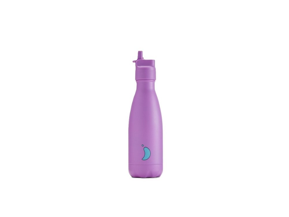 Chilly's Original Kids Bottle, Ανοξείδωτο Μπουκάλι Θερμός Berry, 350ml