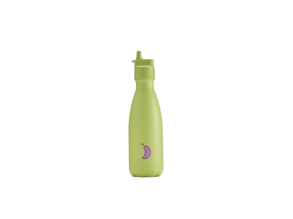 Chilly's Original Kids Bottle, Ανοξείδωτο Μπουκάλι Θερμός Lime, 350ml