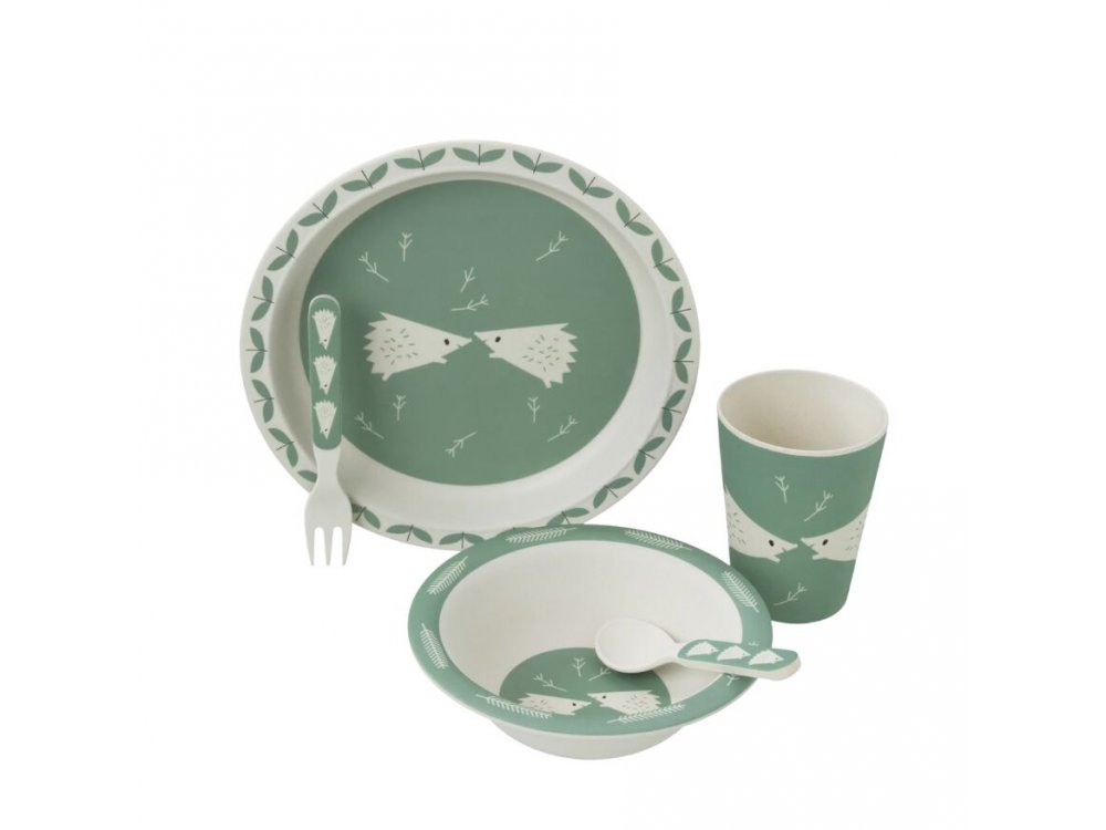 Fresk Μπαμπού Σετ φαγητού Σκατζόχοιρος