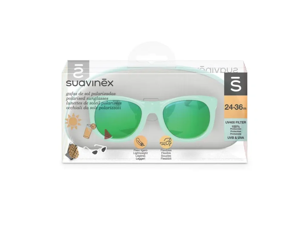 Suavinex Polarized Sunglasses, Γυαλιά ηλίου, Normal Green, 24-36m, 1τμχ