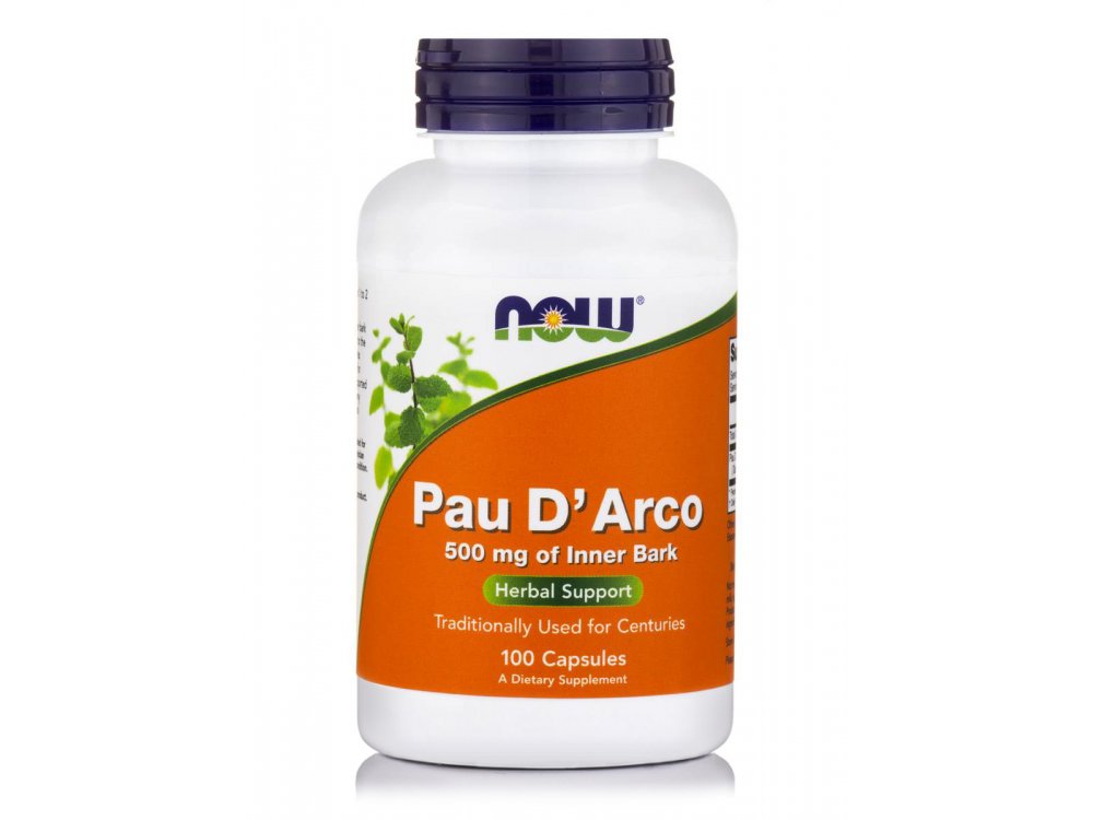 Now Pau D' Arco 500mg,  100caps
