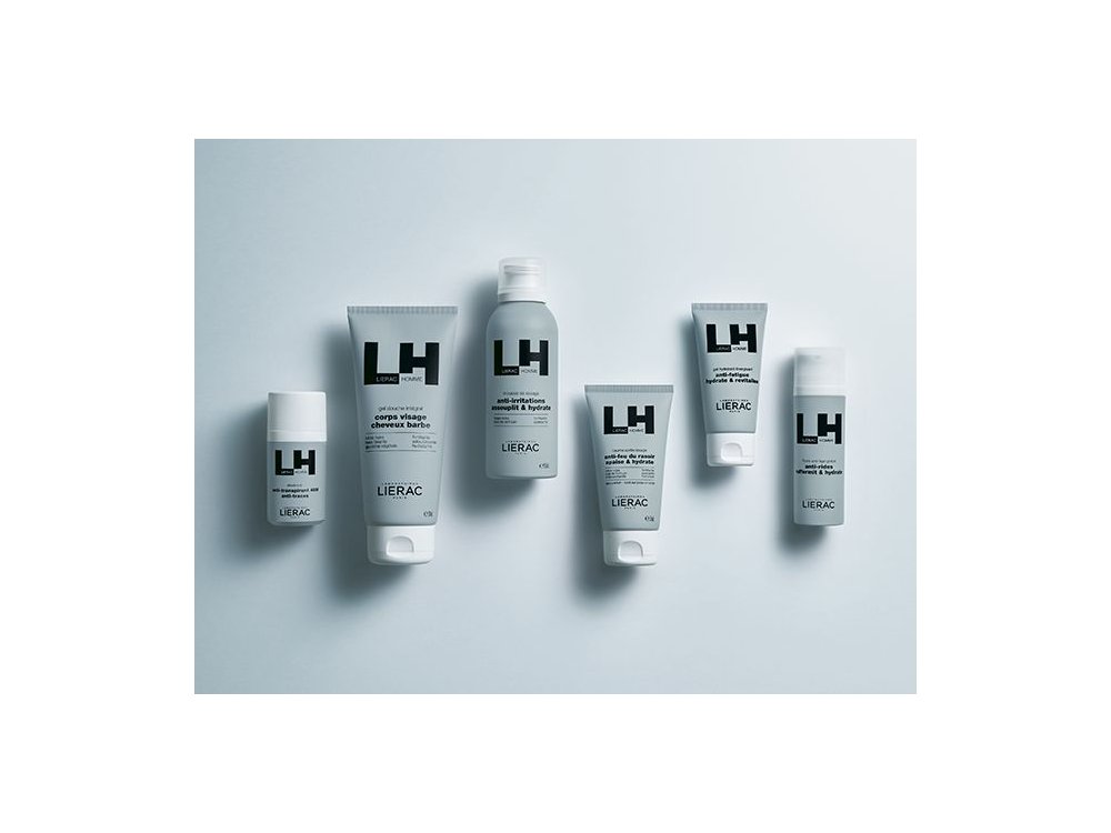 Lierac Homme Deodorant 48h Ανδρικό Αποσμητικό με 48Ωρη Δράση κατά του Ιδρώτα Χωρίς Ίχνη, 50ml