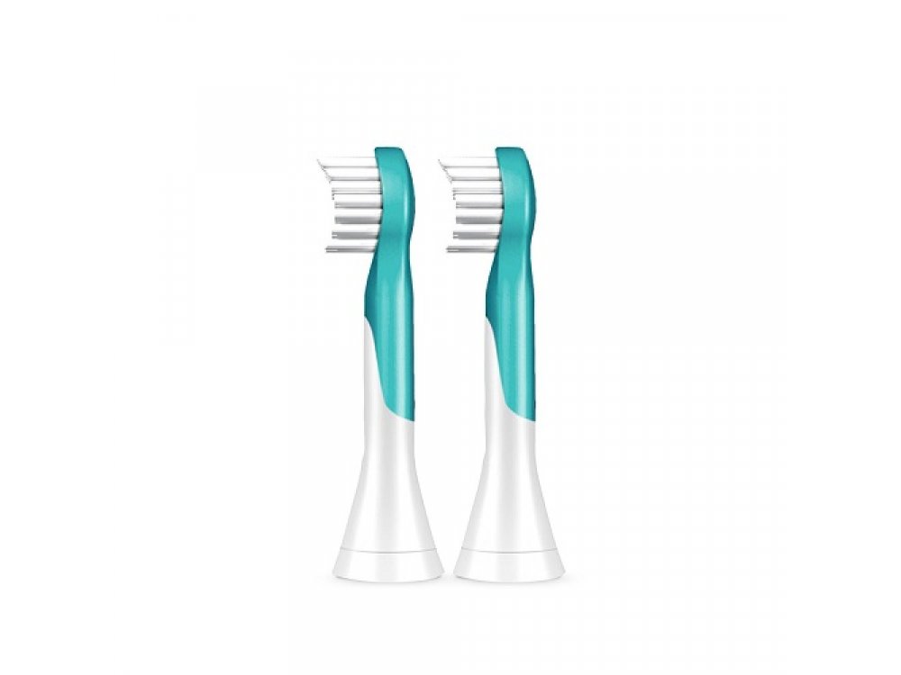 Philips Sonicare For Kids HX6032/05, Ανταλλακτικά Παιδικής Ηλεκτρικής Οδοντόβουρτσας από 3+ ετών, 2τμχ
