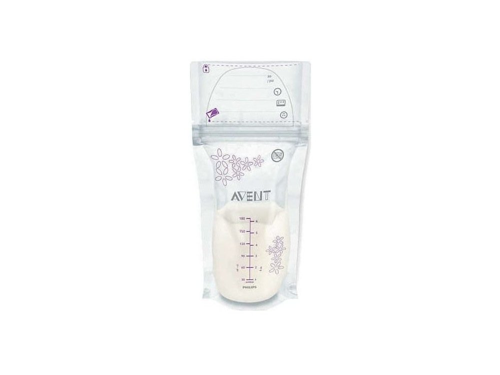 Philips Avent SCF603/25 Σακουλάκια Μητρικού Γάλακτος, SCF603/25, 25τμχ