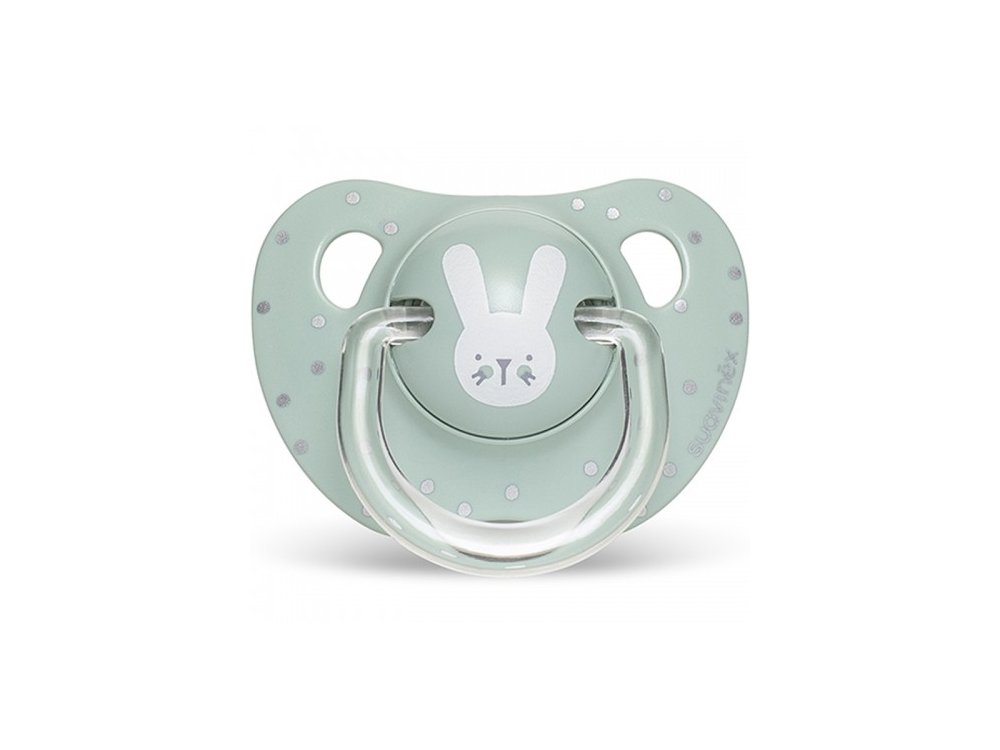 Suavinex Evo Hygge Σιλικόνης Rabbit Mint 0-6m