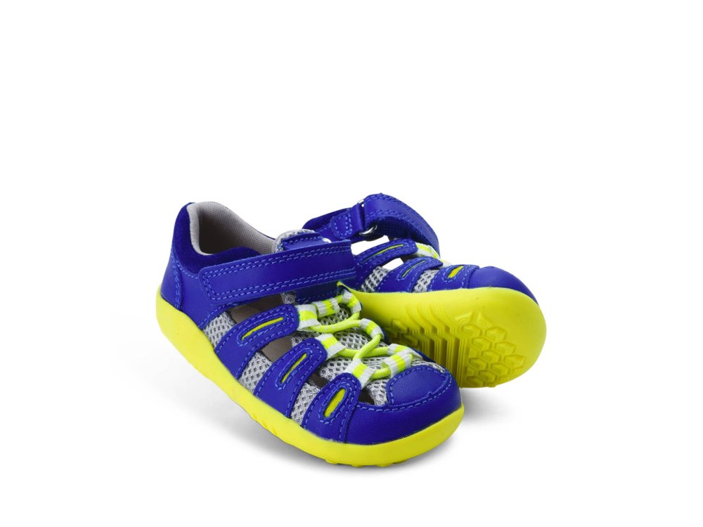 Bobux Step Up, Summit Blueberry+Neon, No.20