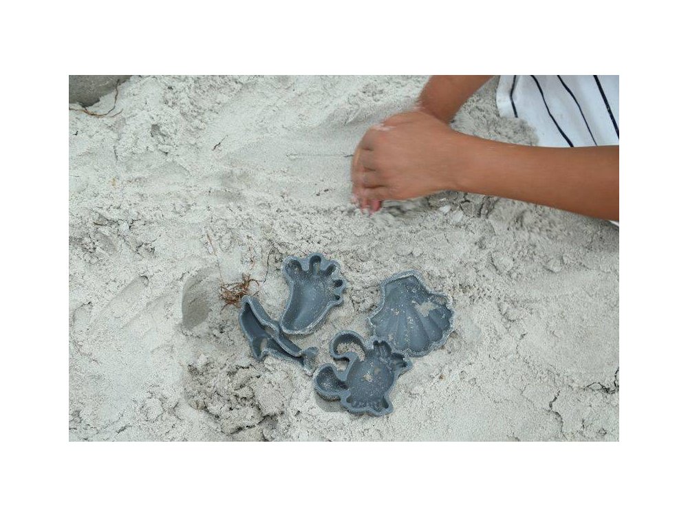 Scrunch Moulds, Kαλούπια Σιλικόνης, Grey, 4τμχ