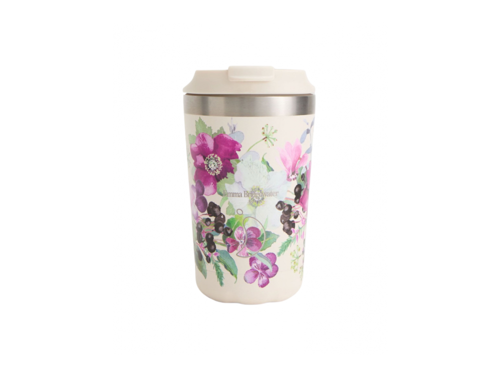 Chillys S2 Coffee Cup EB Winter Flower, Ανοξείδωτο Ισοθερμικό Ποτήρι, 340ml