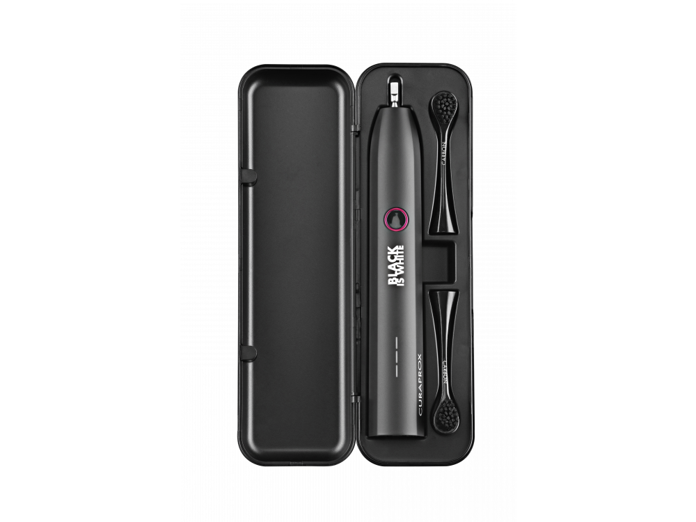 Curaprox Black Is White Hydrosonic Toothbrush Ηλεκτρική Οδοντόβουρτσα Μαύρο Χρώμα