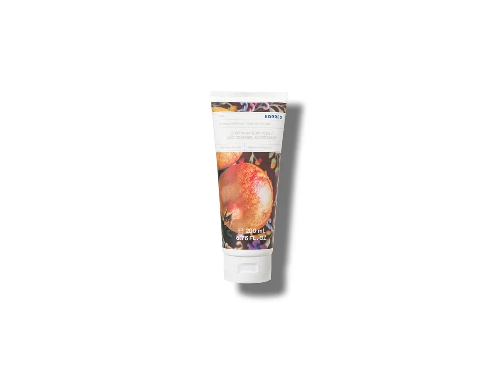Korres Body Smoothing Milk, Ενυδατικό Γαλάκτωμα Σώματος Ρόδι, 200ml
