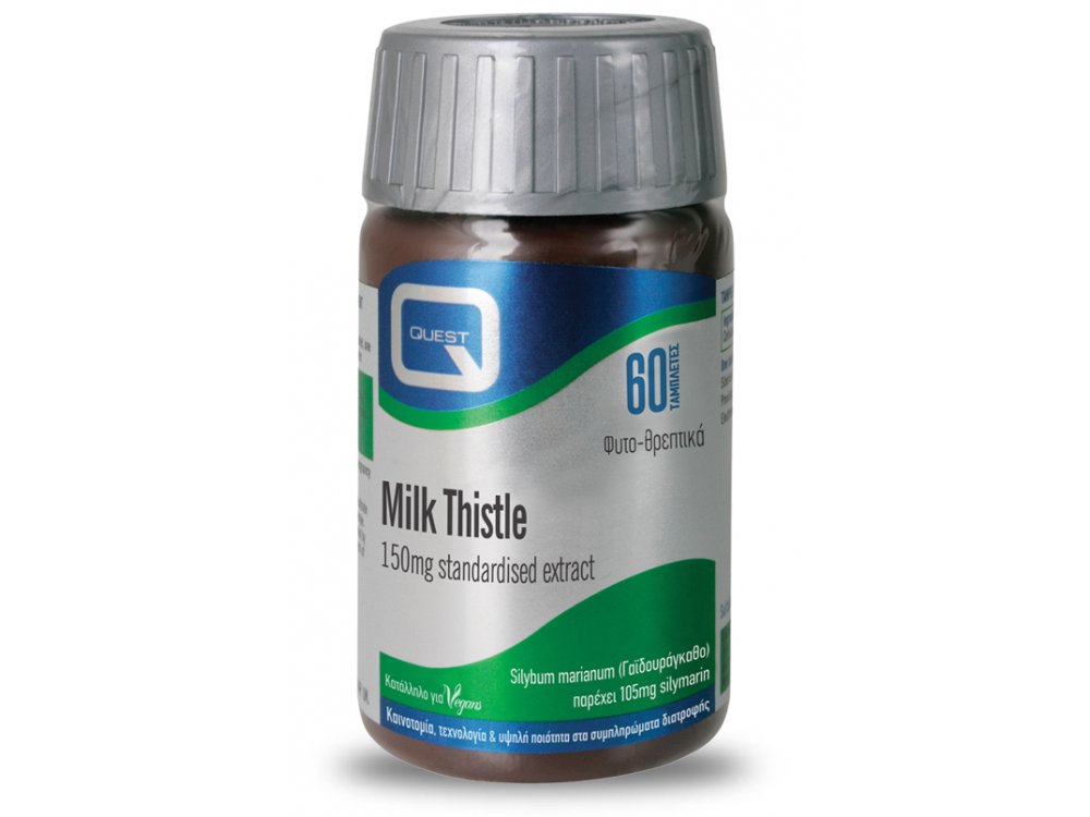 Quest Milk Thistle 150mg Extract 60tabs