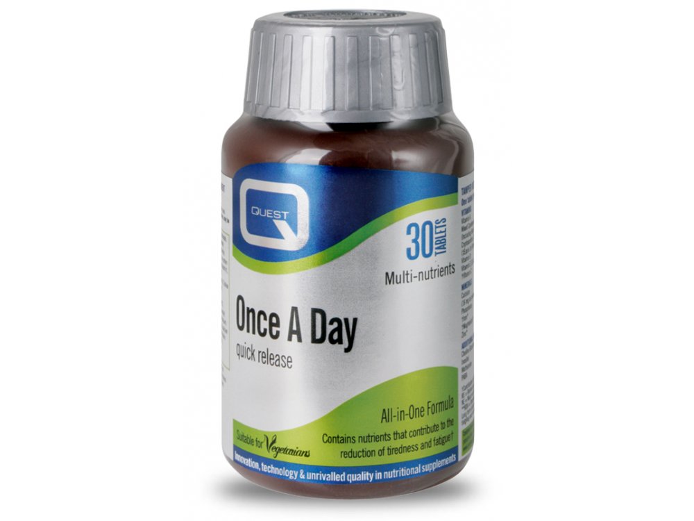 Quest Once A Day Quick Release 30 Tabs