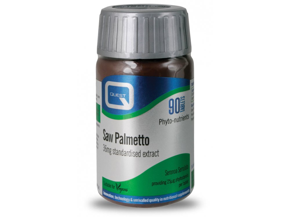 Quest Saw Palmetto 36mg extract 90tabs