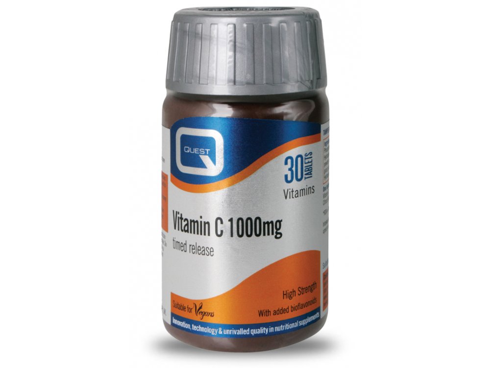Quest Vitamin C 1000mg Timed Release 30tabs