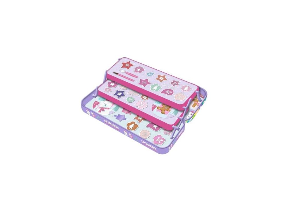 LipSmacker 3-TIERED Beauty Tin - Μεταλλική Τριπλή Κασετίνα Ομορφιάς