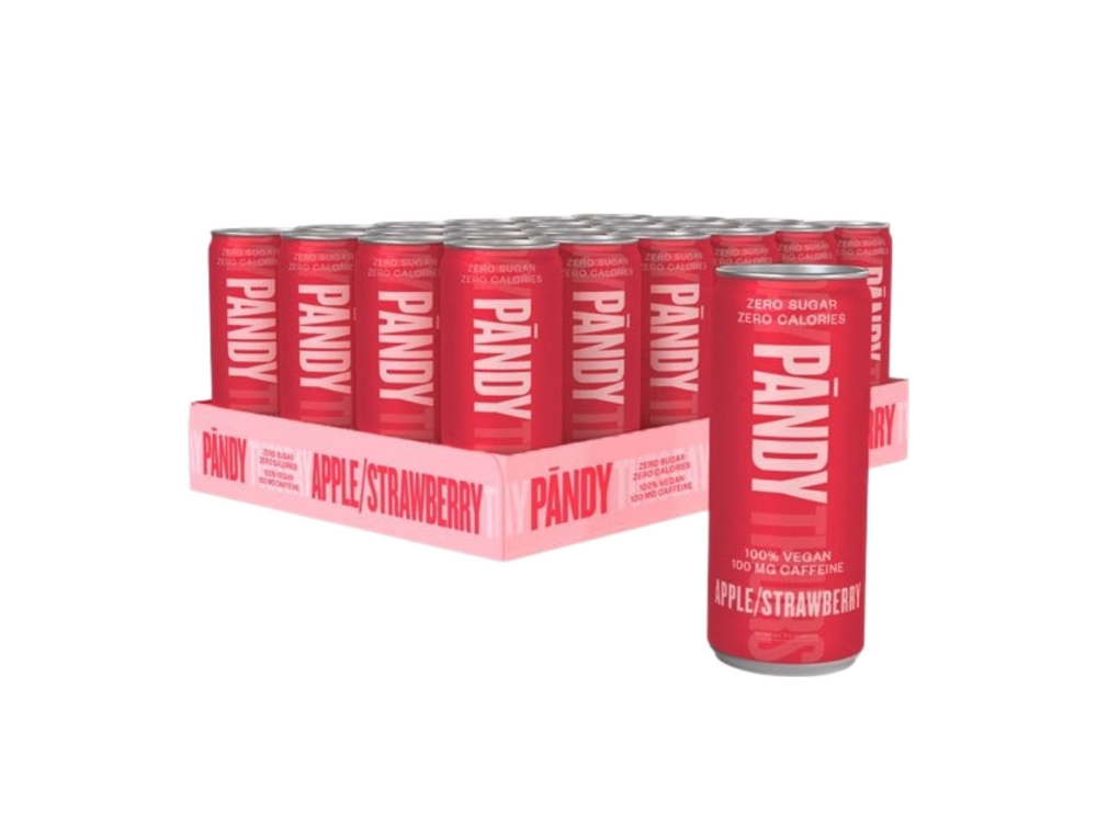 Pandy Energy Drink με Γεύση Apple/Strawberry, 330ml