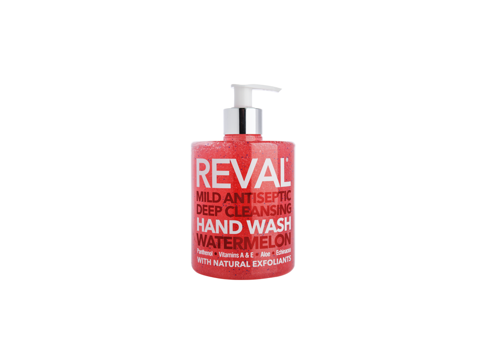 InterMed Reval Mild Antiseptic Deep Cleansing Hand Wash Waterlemon, Αντισηπτικό Τζελ & Καθαρισμός Χεριών με Άρωμα Καρπούζι, 500ml