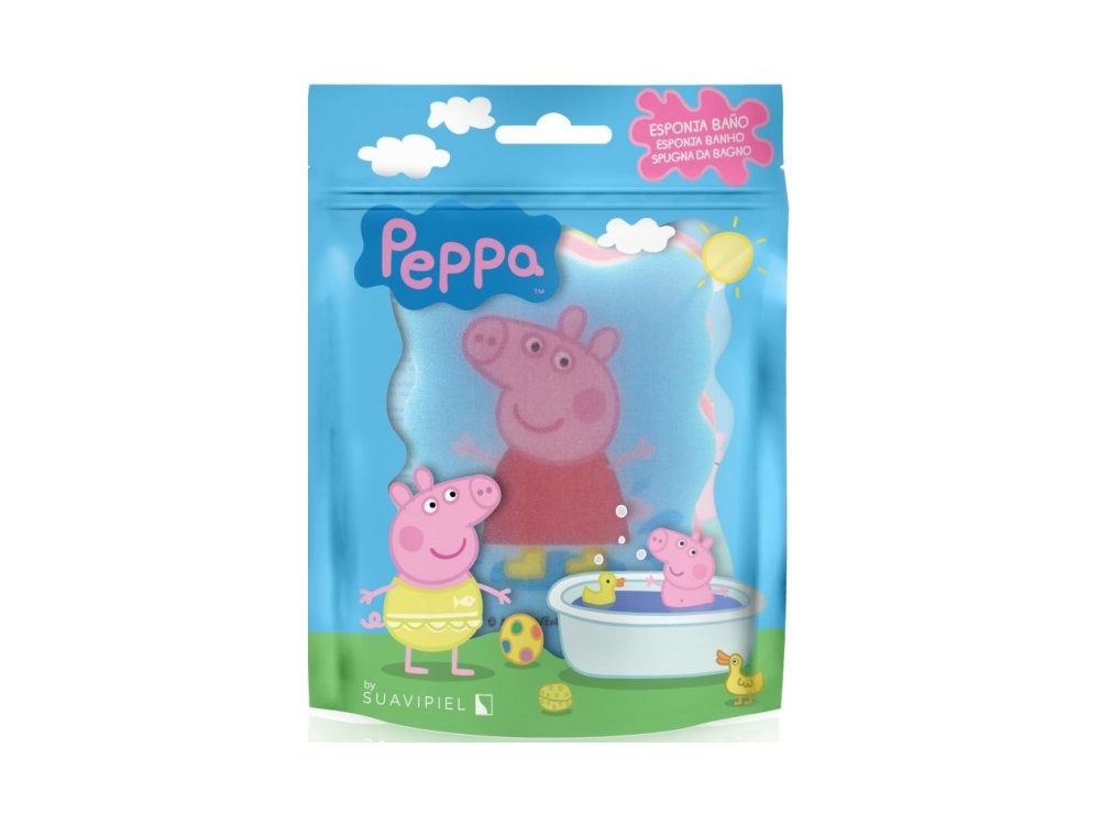 Suavipiel Peppa pig Παιδικό Σφουγγάρι με την Peppa το γουρουνάκι, 1τμχ