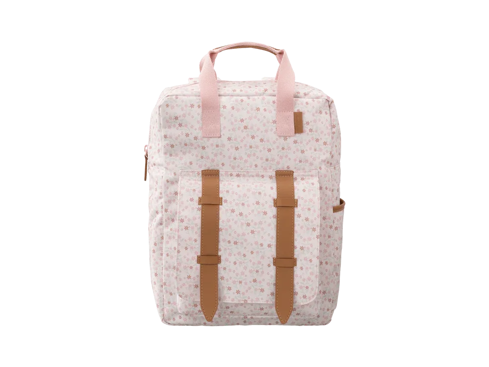 Fresk Backpack Large Garden Flowers, Σχολικό Σακίδιο Πλάτης, 1τμχ