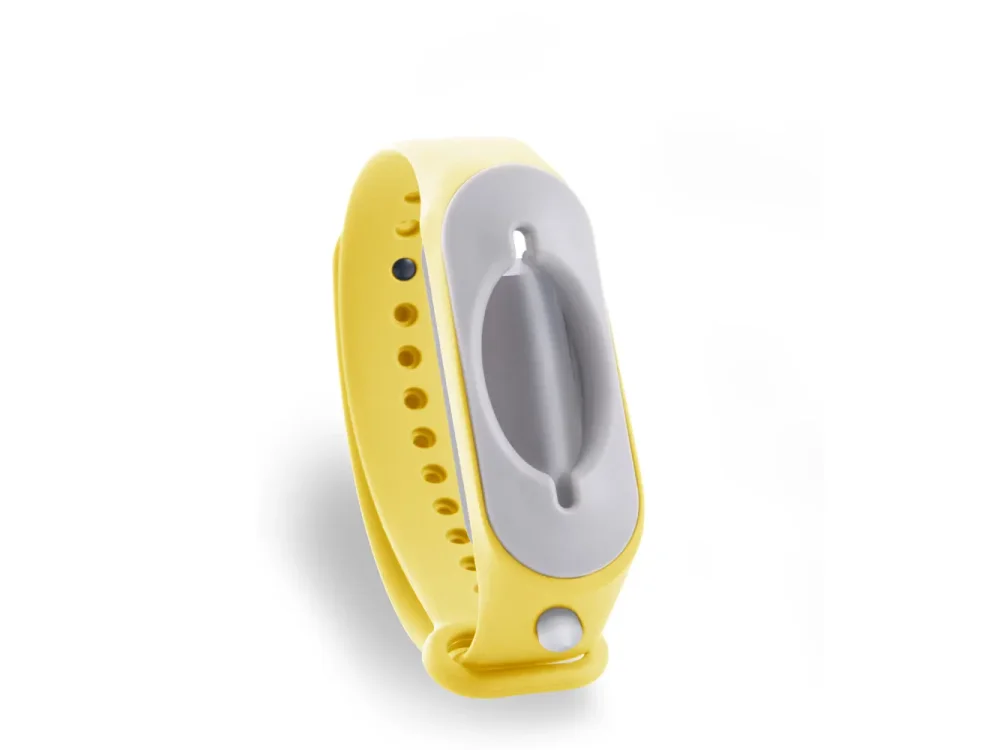Cleanbrace Βραχιόλι απολύμανσης-καθαρισμού, Χρώμα Κίτρινο, 1τμχ