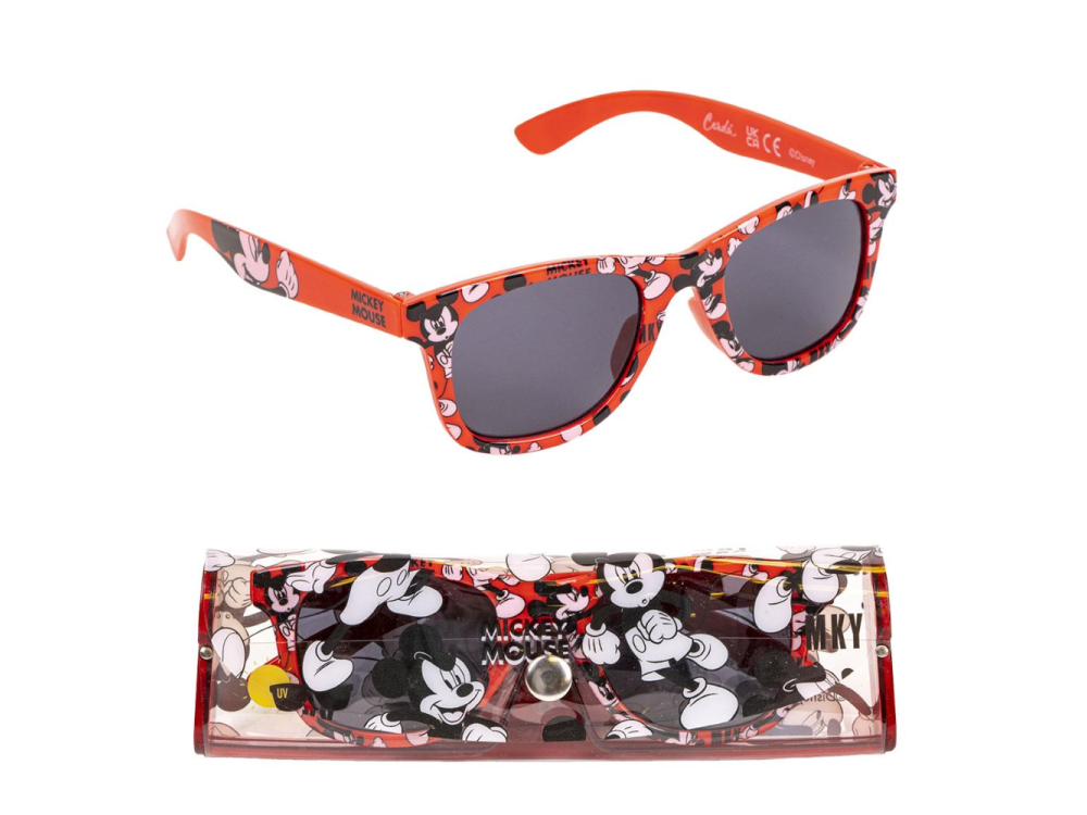 Disney Παιδικά Γυαλιά Ηλίου, Mickey Κόκκινο, 1τμχ