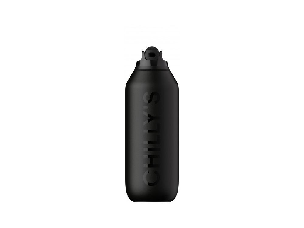 Chillys S2 Flip Sport Abyss Black, Ανοξείδωτος Θερμός Για Υγρά, 500ml