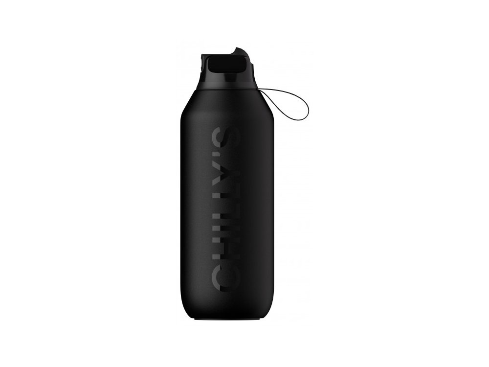 Chillys S2 Flip Sport Abyss Black, Ανοξείδωτος Θερμός Για Υγρά, 500ml