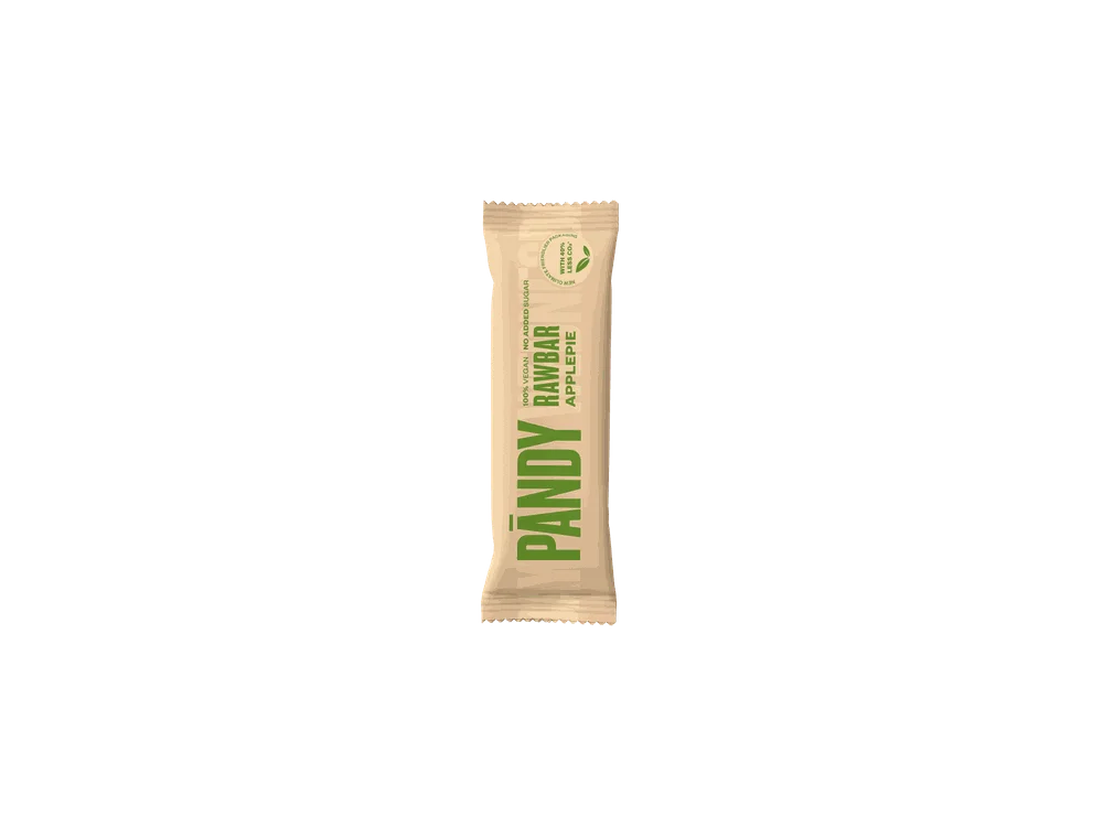 Pandy Vegan Μπάρα Πρωτεΐνης με Γεύση Μήλο & Κανέλα, 35gr