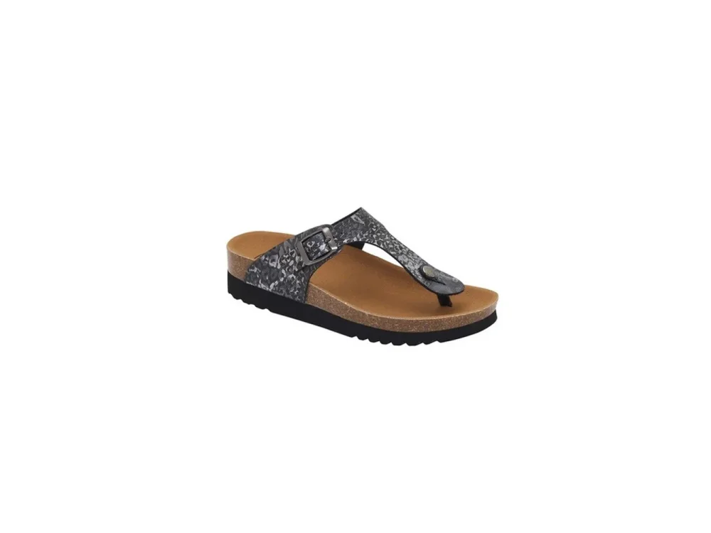 Scholl Greeny Flip-Flop Ανατομικό Σανδάλι, Grey, No41