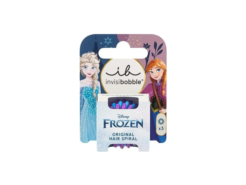 Invisibobble Kids Original Disney Frozen, Λαστιχάκια Μαλλιών, 3τμχ