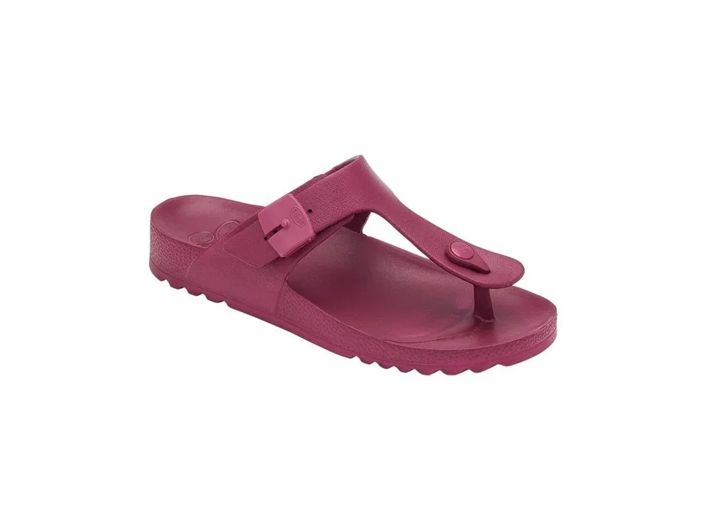 Scholl Bahia Flip- Flop Wine, Γυναικείο Ανατομικό Σανδάλι, Nο38