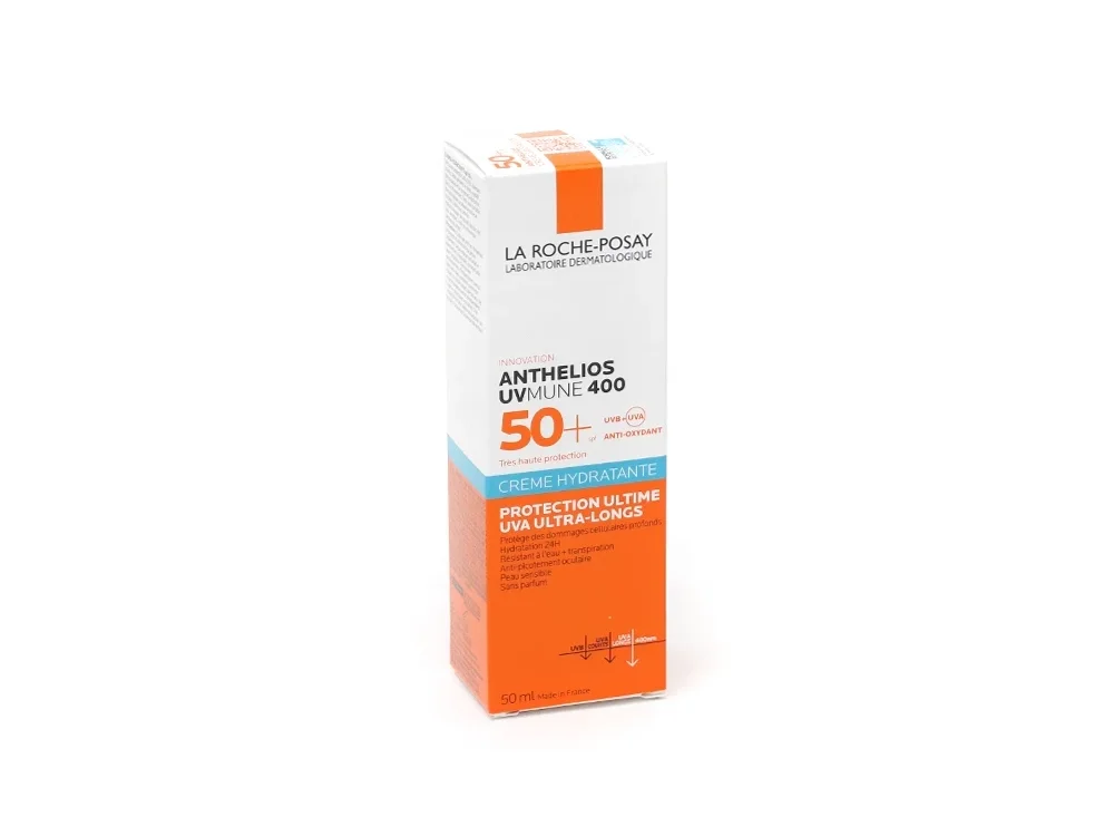 La Roche Posay Anthelios Uvmune 400 Crema Hydratante SPF50+, Αντηλιακή Ενυδατική Κρέμα, 50ml