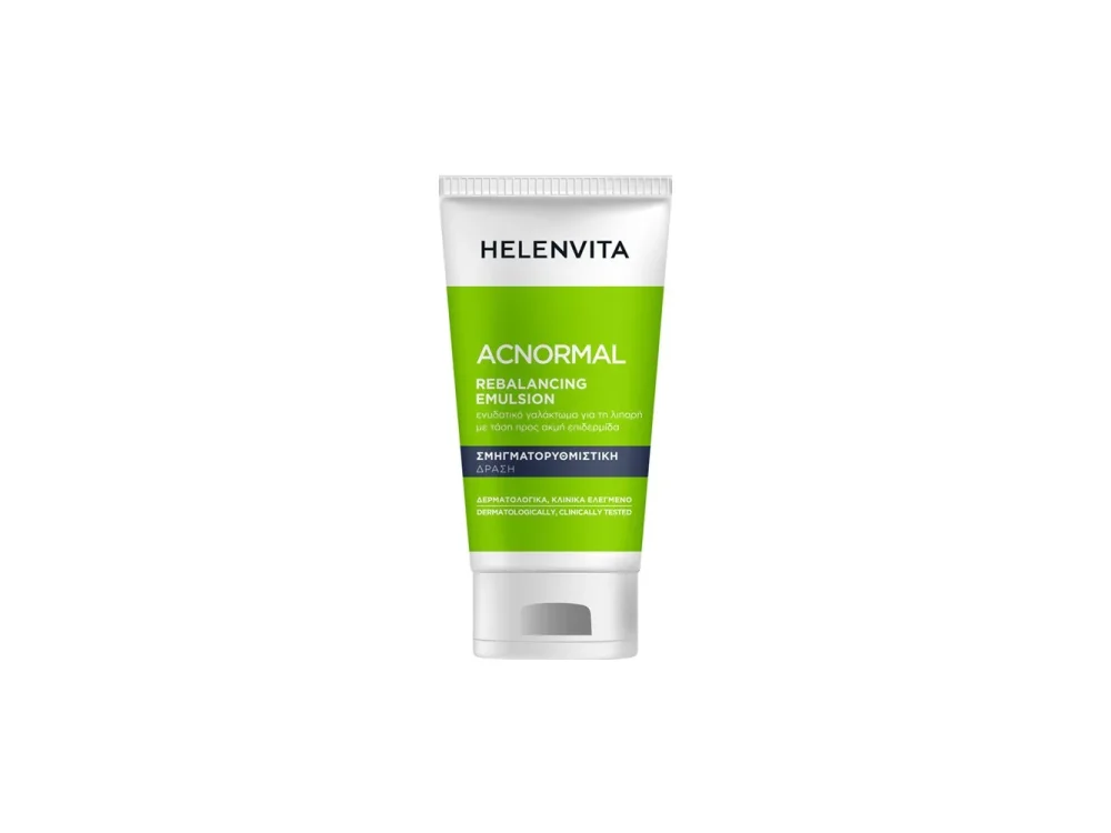 Helenvita ACNormal Rebalancing Emulsion, Ενυδατική κρέμα προσώπου για τη λιπαρή με τάση προς ακμή επιδερμίδα, 60ml