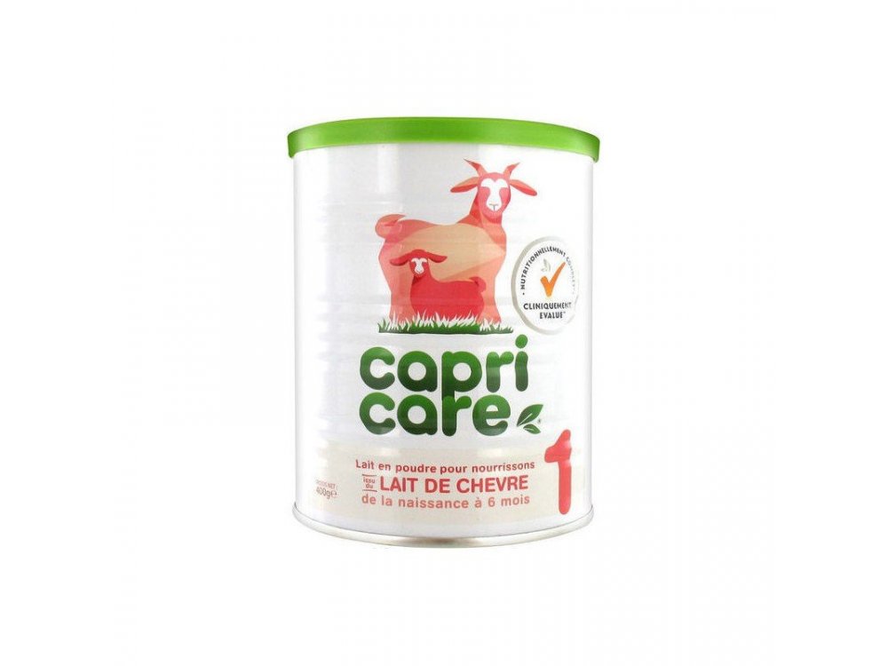 Capricare 1 Βρεφικό Γάλα με βάση το πλήρες κατσικίσιο γάλα, από τον 0-6 μήνα, 400gr