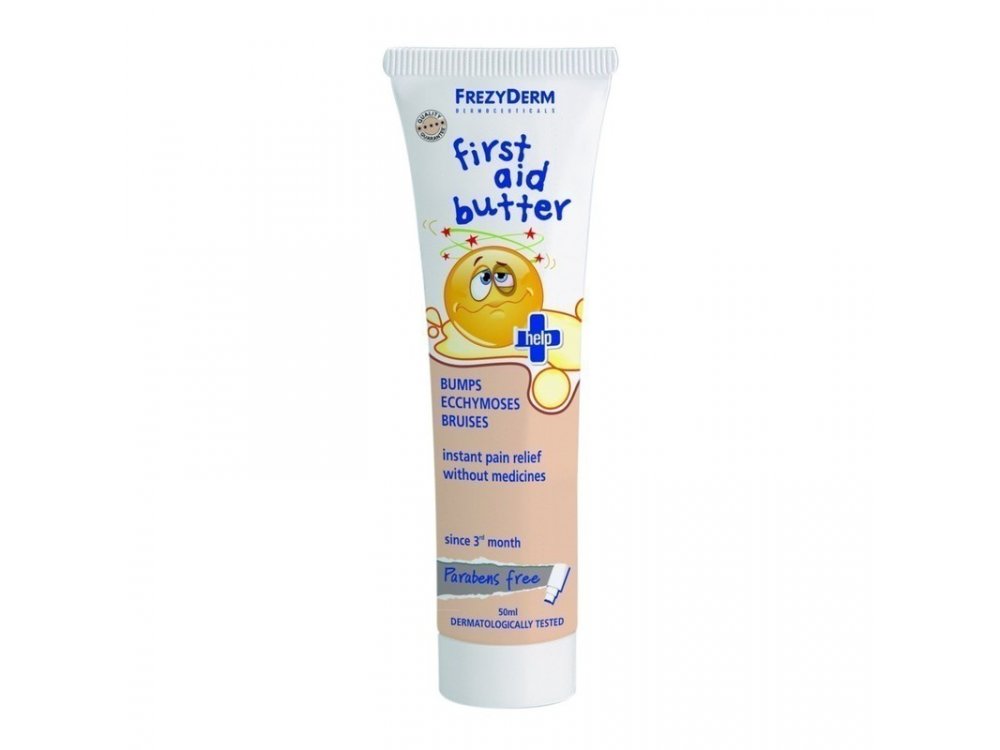 Frezyderm First Aid Butter Gel που Αντιμετωπίζει Χτυπήματα, Εκχυμώσεις & Μώλωπες για Πρόσωπο & Σώμα, 50ml